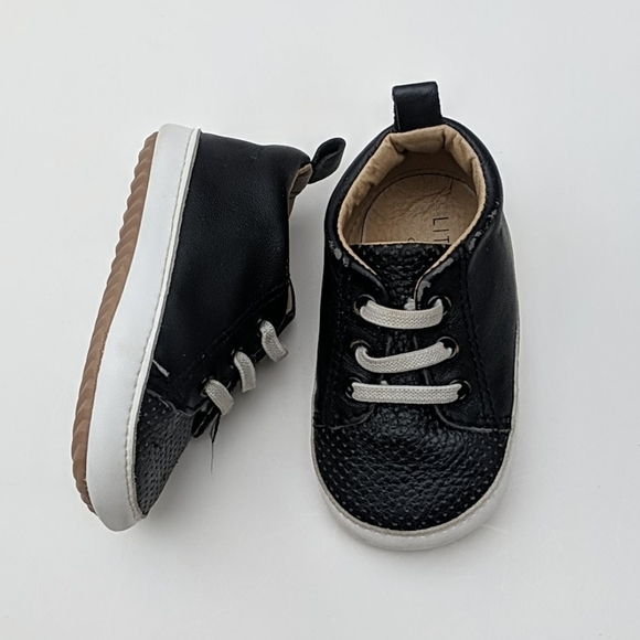 Little Bipsy Other - Little Bipsy Collection Baby Boy Black Shoe SlipOn